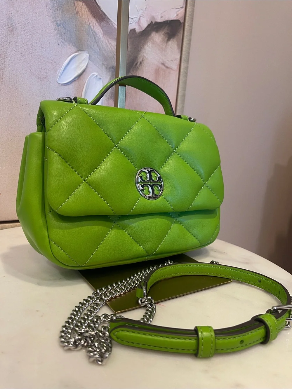 Tory Burch bright lime